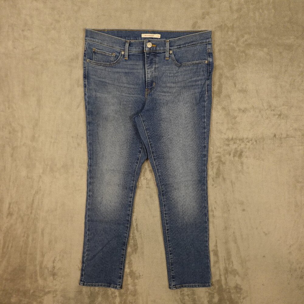 Levi’s Jeans 312 Shaping Slim Women's W32 L30 Blue Denim High Rise
